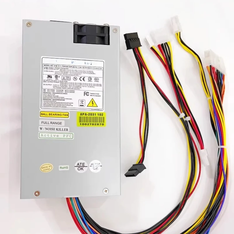 FSP250-50PLB 250W Standard 1U Active Silent Wide Voltage 110-240V for Server Industrial Control Equipment Power Supply Firewall