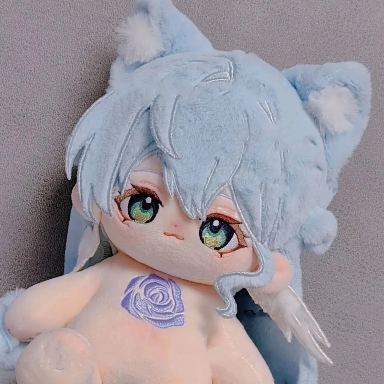 

20cm Game Cute Honkai: Star Rail Robin Cosplay Cartoon Soft Body Change Clothes Pillow Xmas Gift