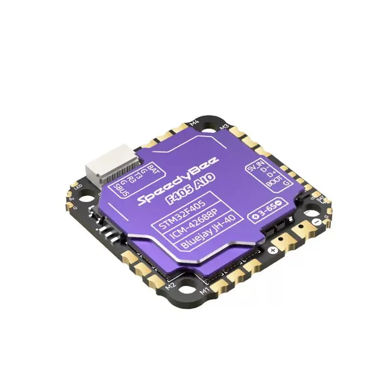 Speedybee F405 AIO 40A 25x25mm Flight Controller for FPV Freestyle Drones DIY