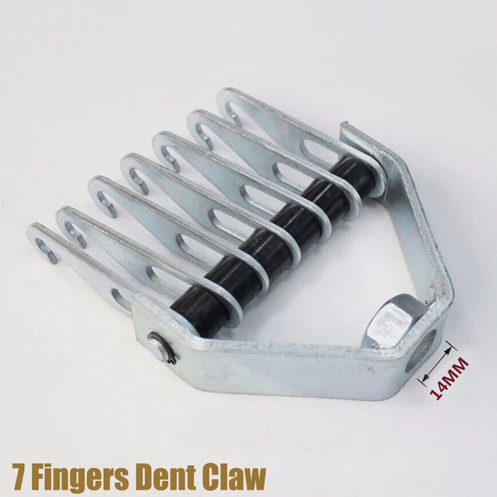 Auto Car Body 7 Finger Dent Repair Puller Claw Hook For Slide Hammer Tool 16mm Thread Car Body Repair Dent Tool