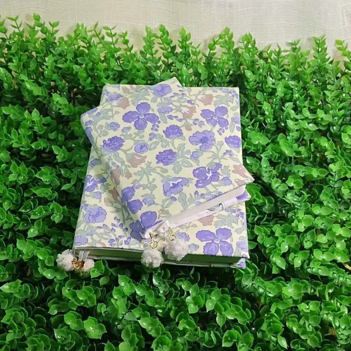 

Фиолетовая пушистая обложка для блокнота A6, чехол для ежедневника, защитный чехол для дневника, канцелярские принадлежности для офиса