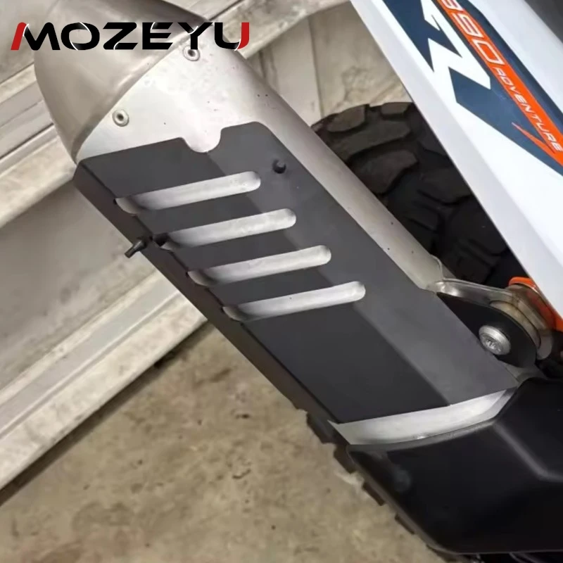 

890 ADVENTURE Exhaust Pipe Crash Protector Motorcycle Accessories For 890ADV 890ADVENTURE R 2020 2021 2022 2023 2024 Heat Shield