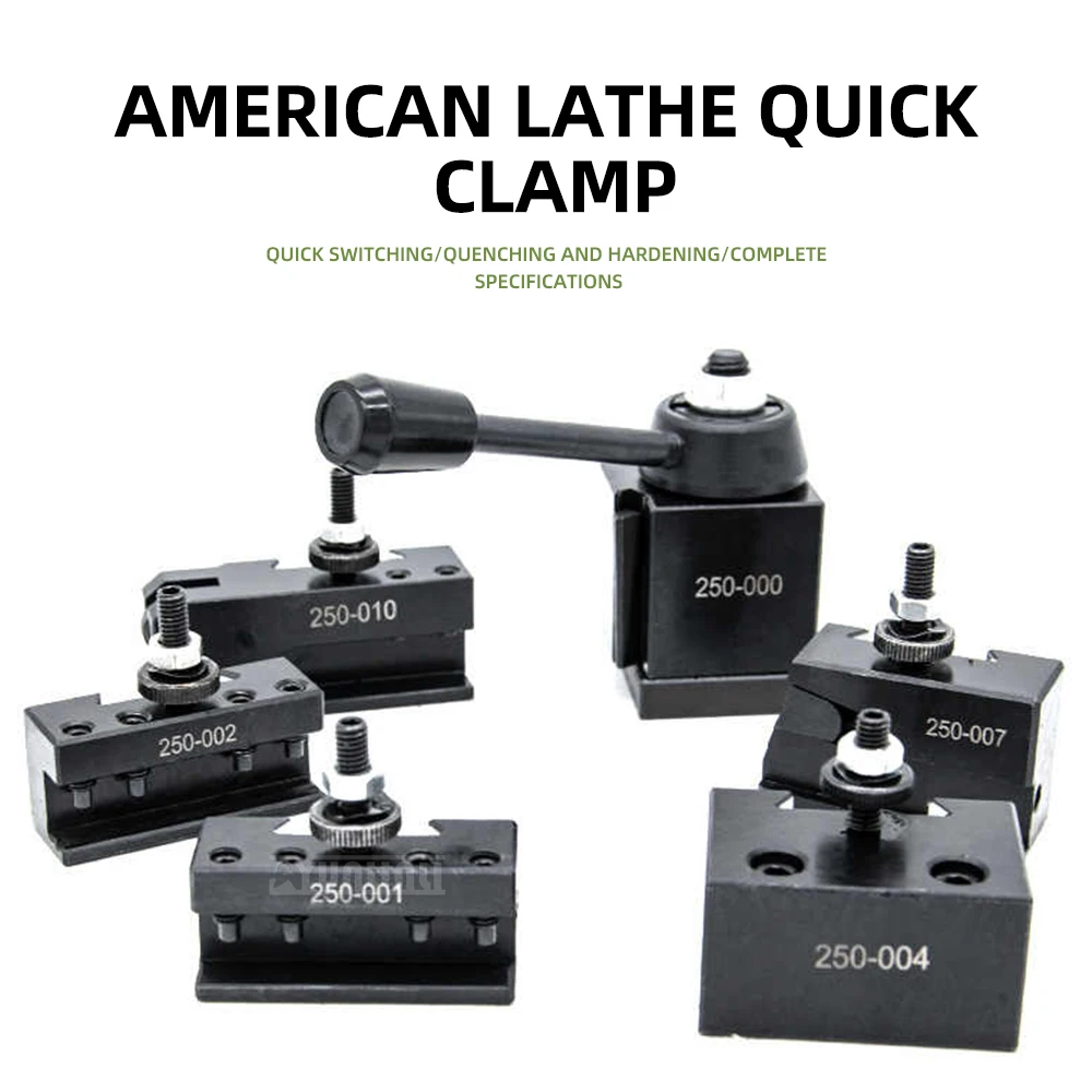 Piston-Type Lathe Quick-Change Tool Holder, Quick-Change Tool Holder, Small Lathe Quick-Change Boring and Turning Tool Holder