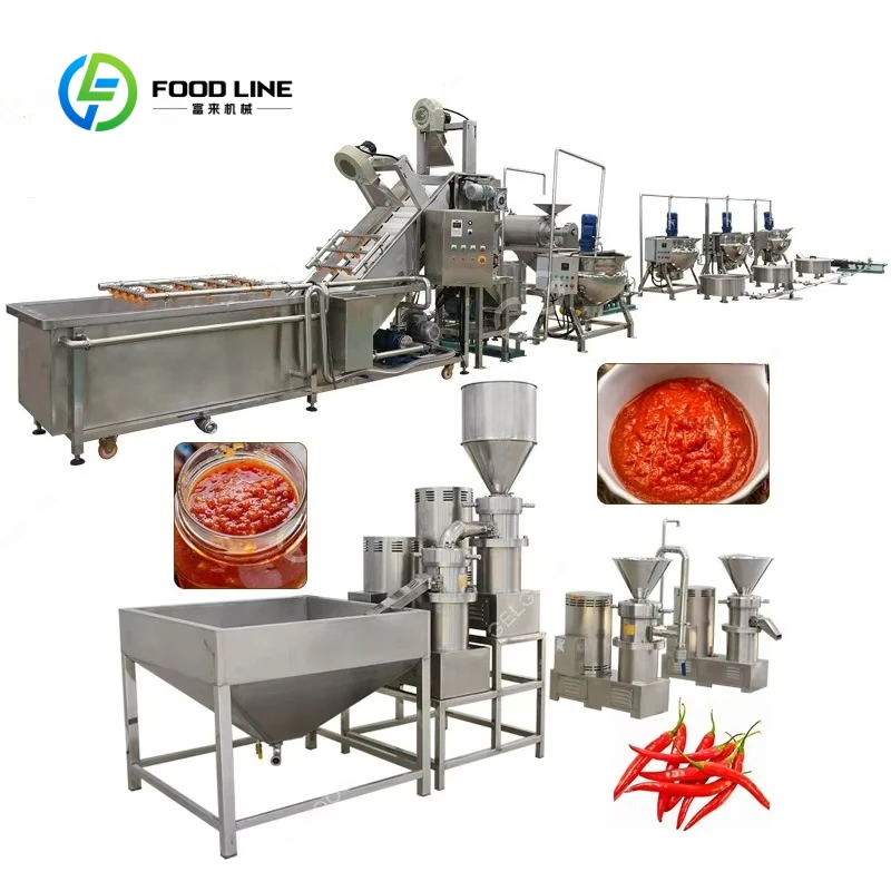 Customized Industry Automatic Tomato Paste Production Line Mini Complete Industrial Concentrate Tomato Paste Processing Plant