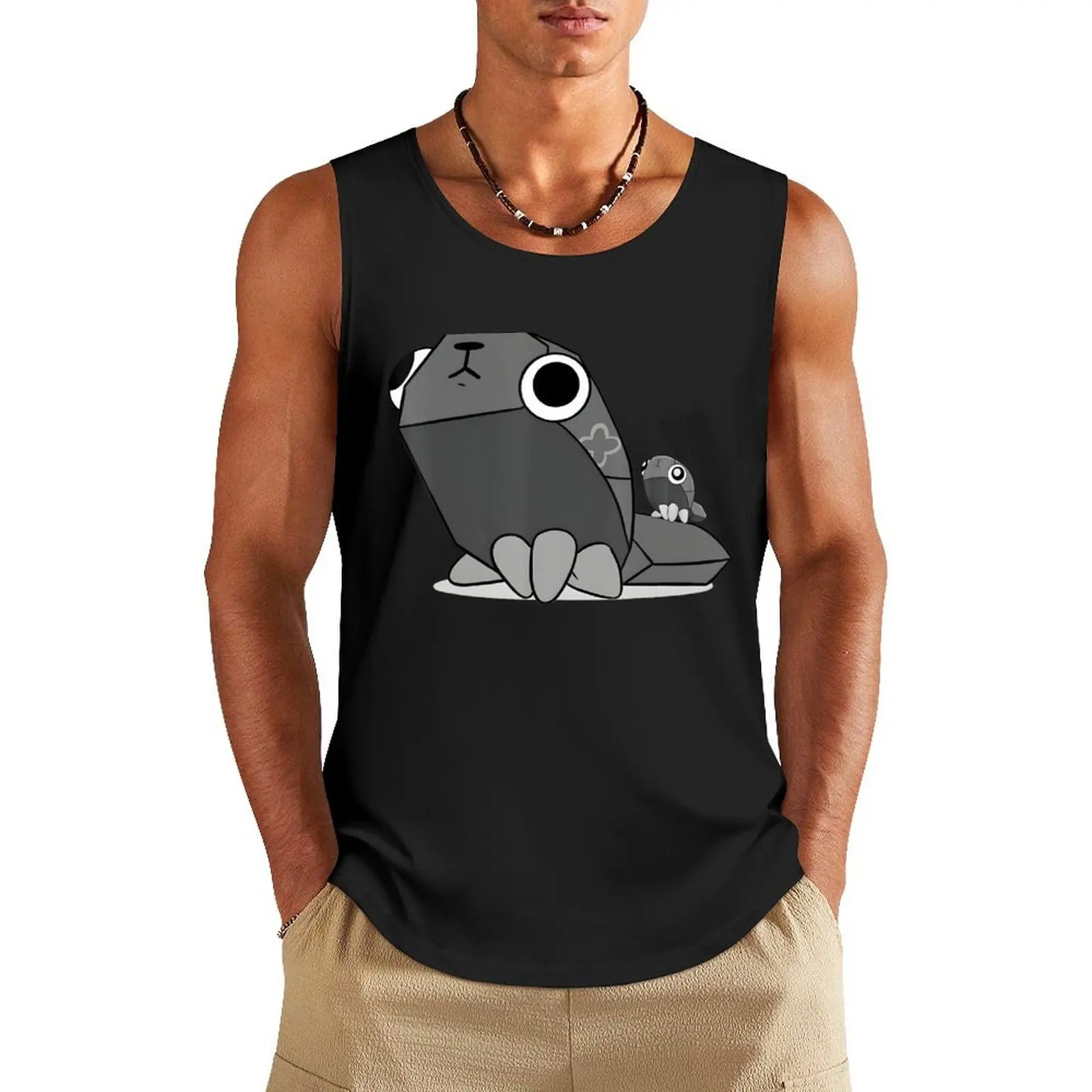 

The Two Small And Big Tank Top training weight vest summer clothes Men's gym clothing summer 2025