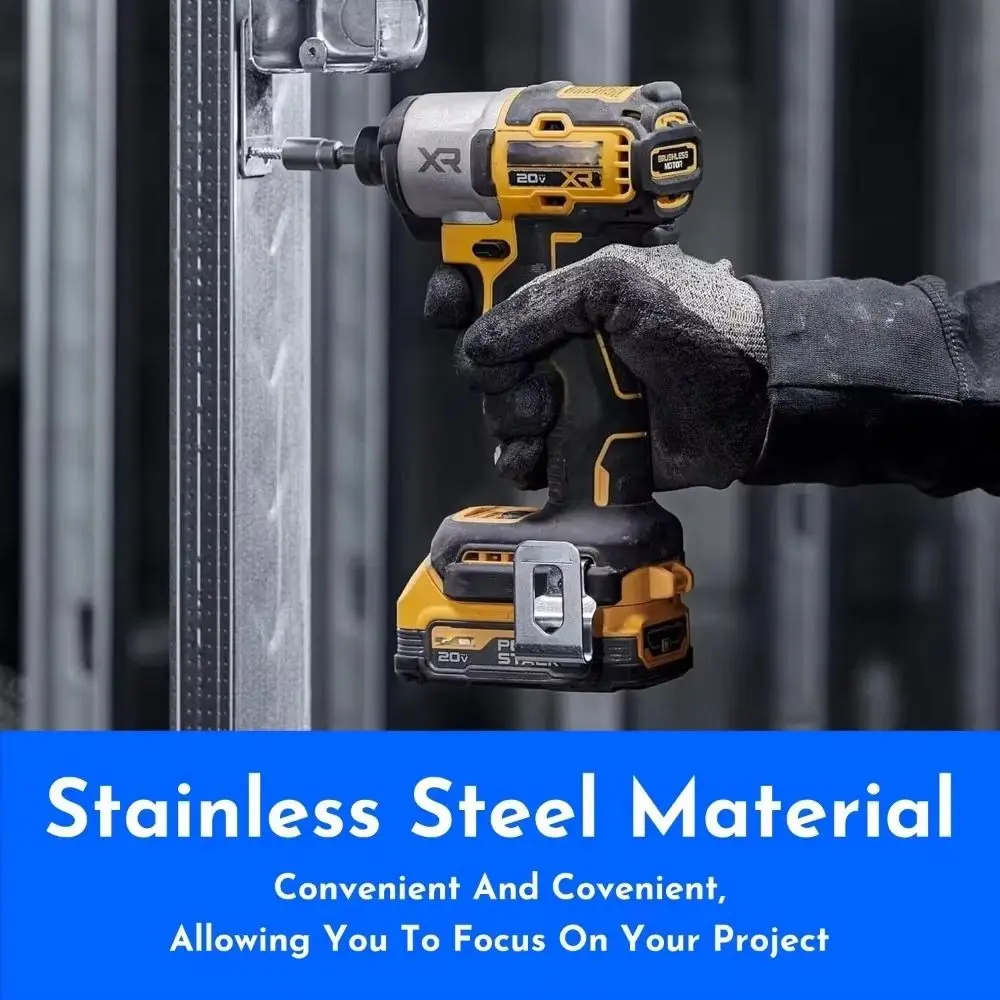 

1 шт. с винтом, зажим для ремня для электрической дрели N268241 N169778, ударный гайковерт, крючки для ремня DCD980, молоток, аксессуары для электроинструментов