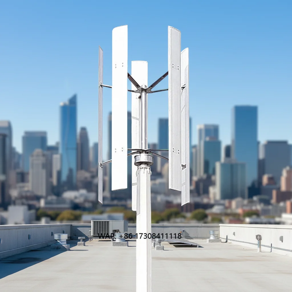Horizontal Wind Powered Turbine System Windmill Wind Generator 10KW