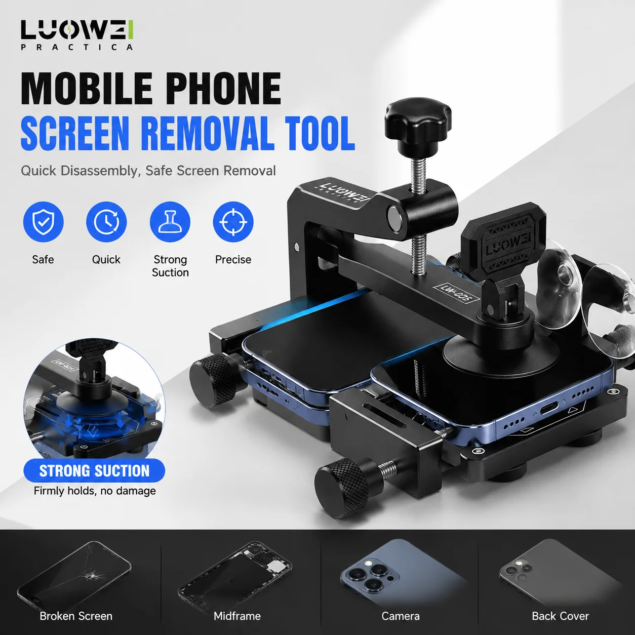 luowei-lw-025-スクリーン分離ツール-携帯電話lcd背面カバー開口用、迅速で損傷のない分解修理固定具