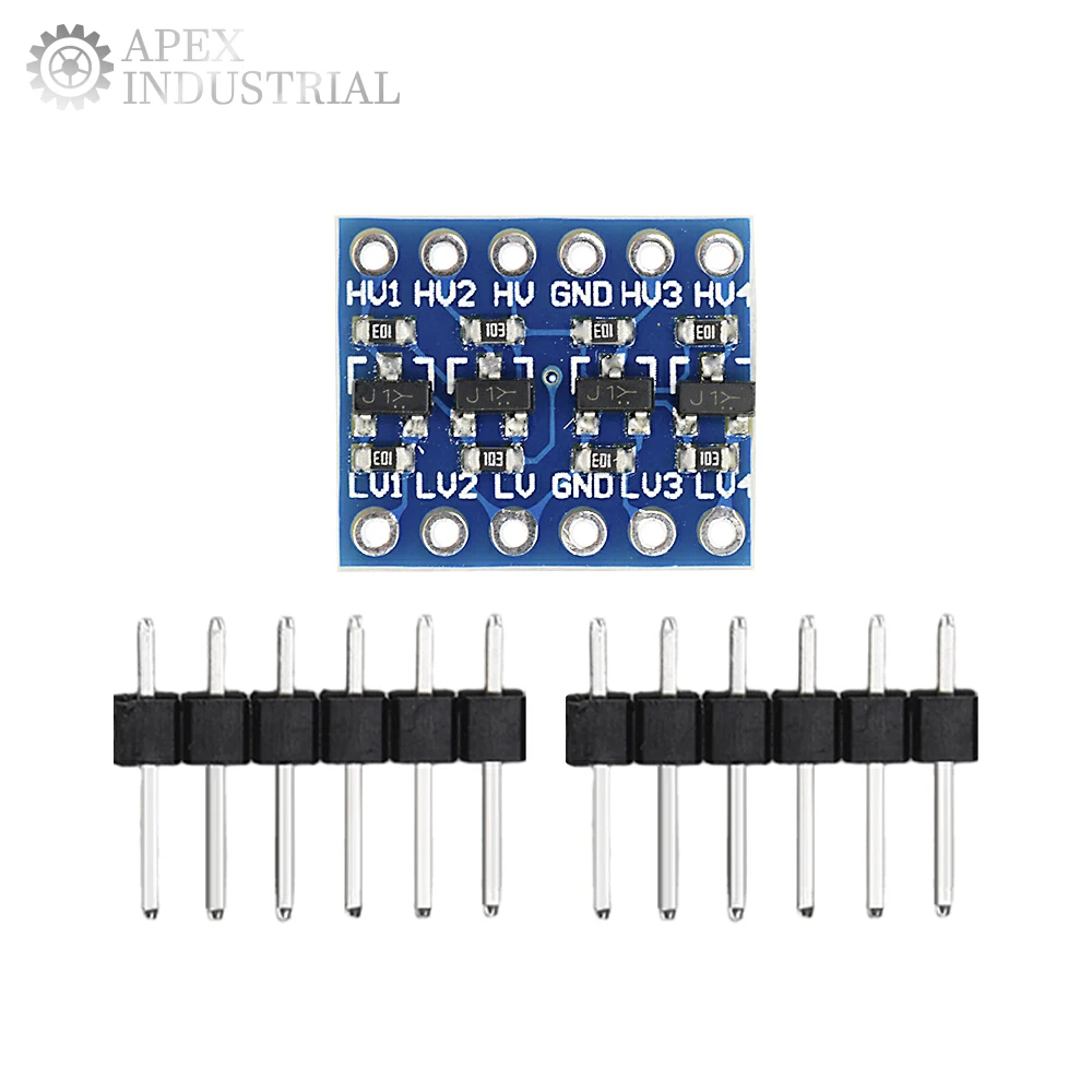 Conversor de nível lógico IIC I2C de 4 canais Módulo bidirecional 5V a 3V atacado e dropshipping