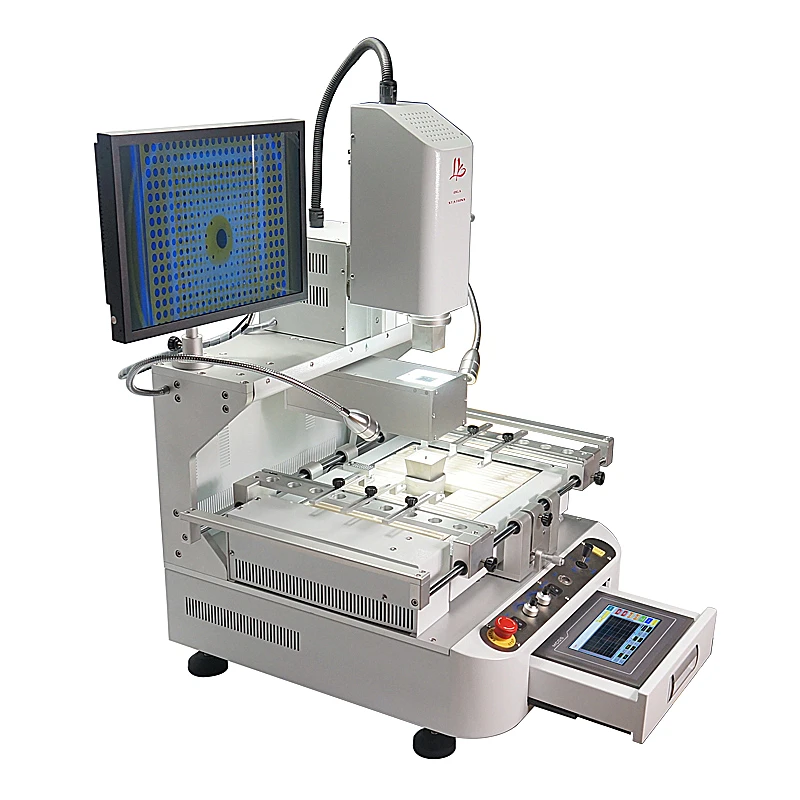 LY R890A Align BGA Reworking Station Automatic 3-Zone Mobile Soldering Repair Tools with CCD Alignment System High Power 4300W