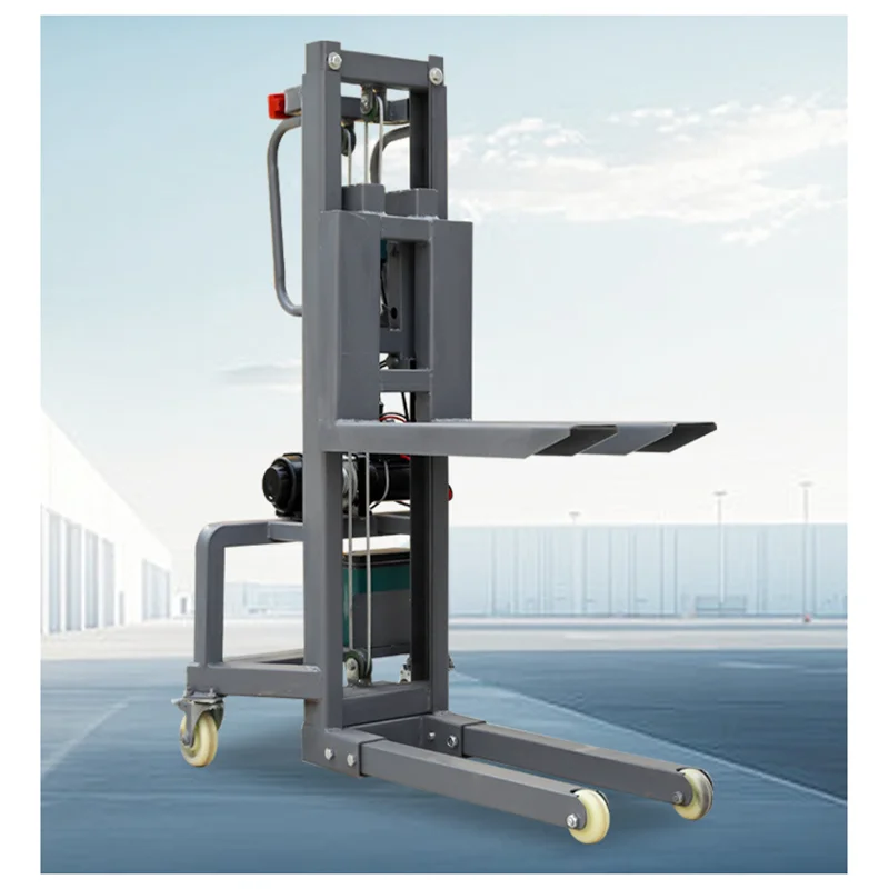 0.3 Ton Portable Electric Stage Stacker 1.6m Lift Height with Built-in Sound System 220V Plug-in Design for Event Setup
