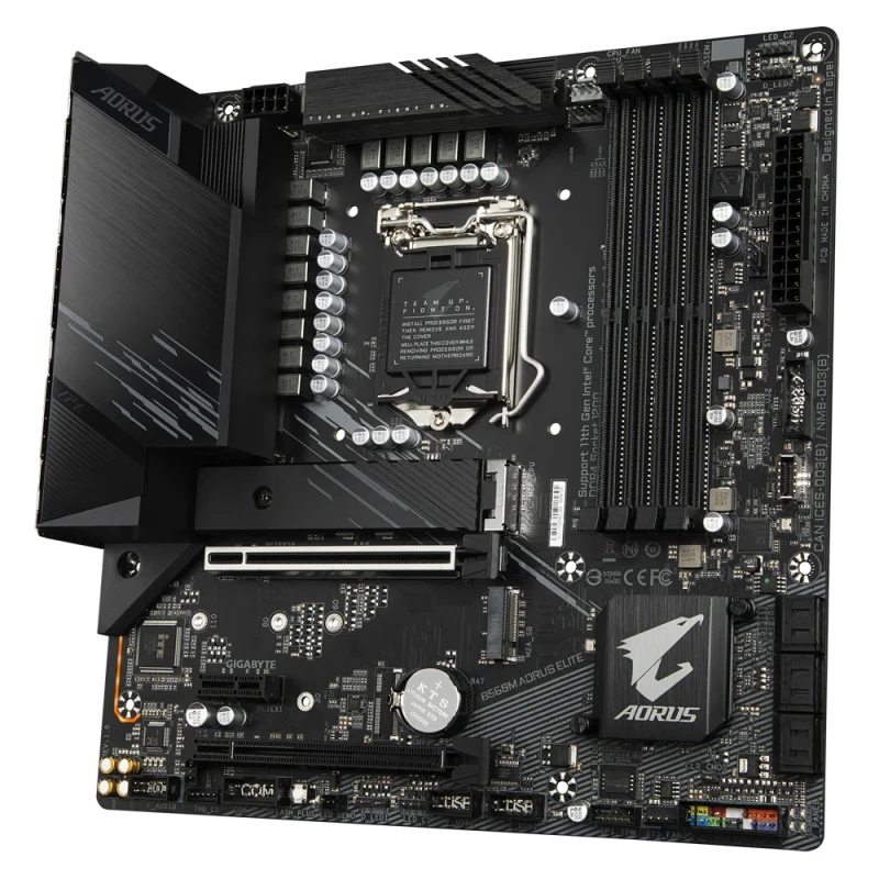 Gigabyte B560M AORUS ELITE LGA 1200 Micro ATX Intel B560 DDR4 128G SATA M.2