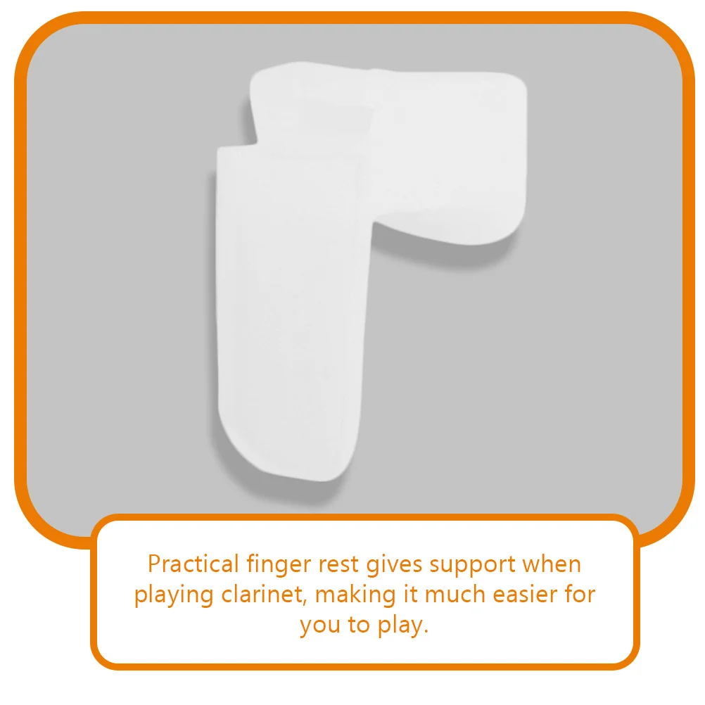 

4 Pcs Thumb Rest Pad for Clarinet Green Cushion Pads Replacement Kit Finger Rests