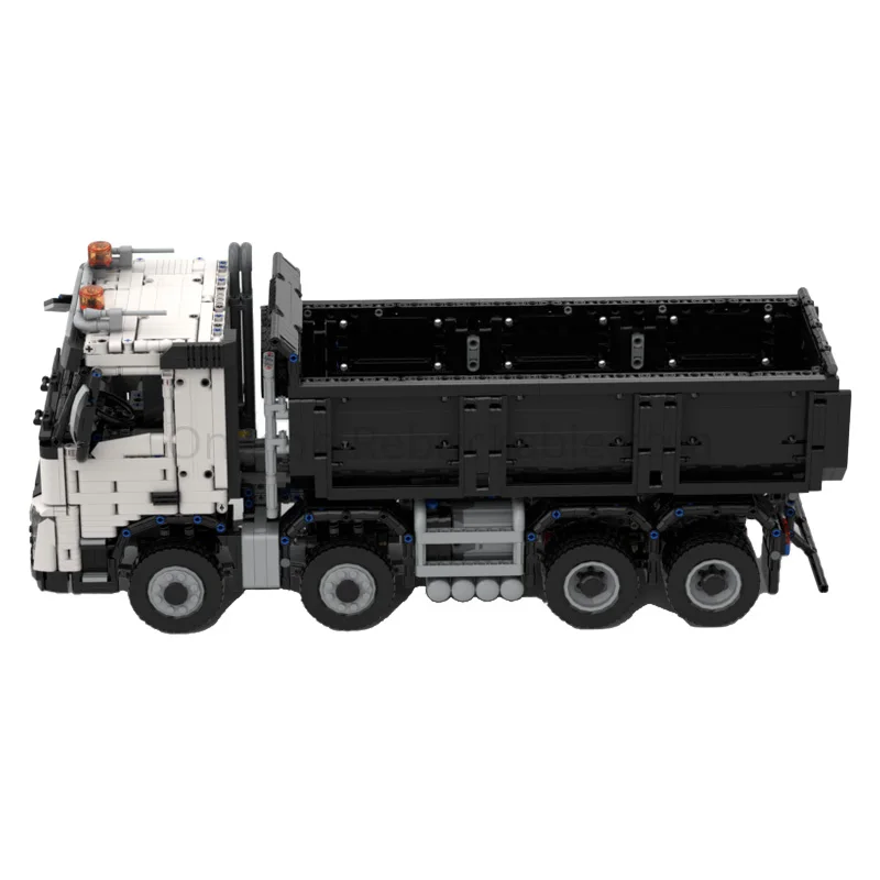 3440 Pezzi Veicolo da Costruzione Camion Ribaltabile MOC, Blocchi di Costruzione Modulari Personalizzabili, Modello Educativo DIY, Giocattolo per Ragazzi, Regalo di Compleanno