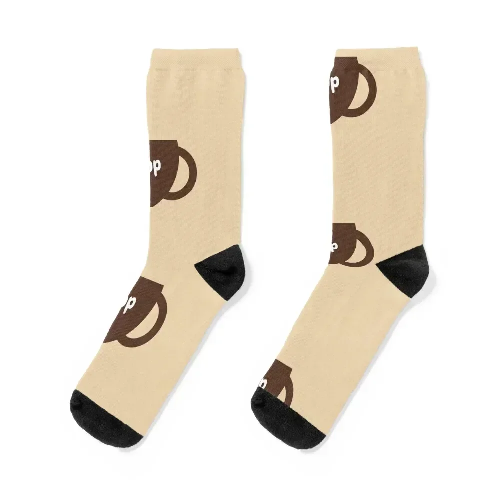 

Coffee lover wake up morning working from home wfh Socks colored fashionable Christmas Mens Socks Women's