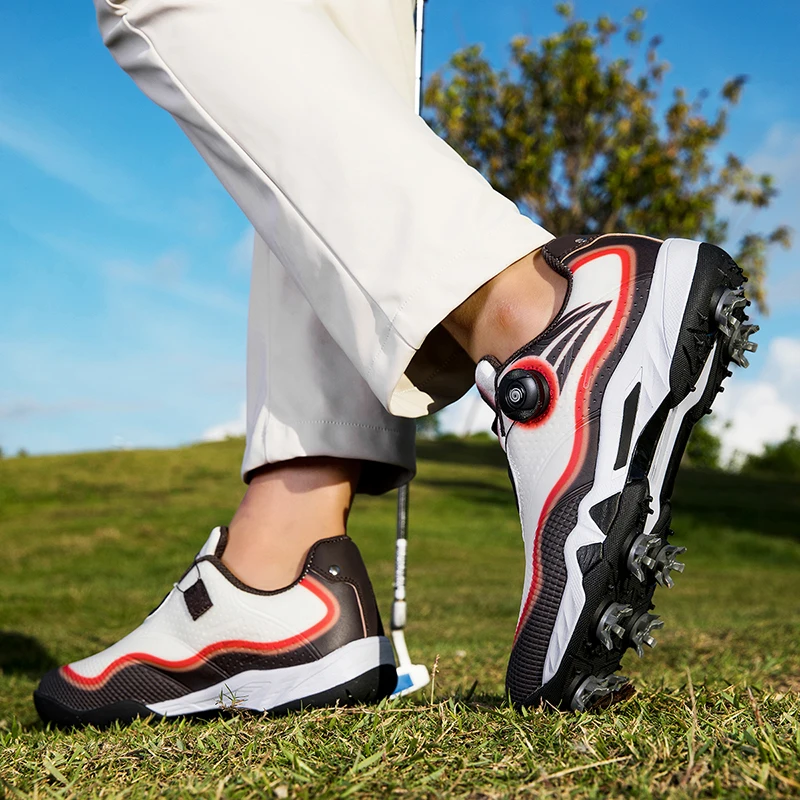 

Новые туфли для гольфа, водонепроницаемая мужская повседневная спортивная обувь, дышащие тренировочные кроссовки для мужчин