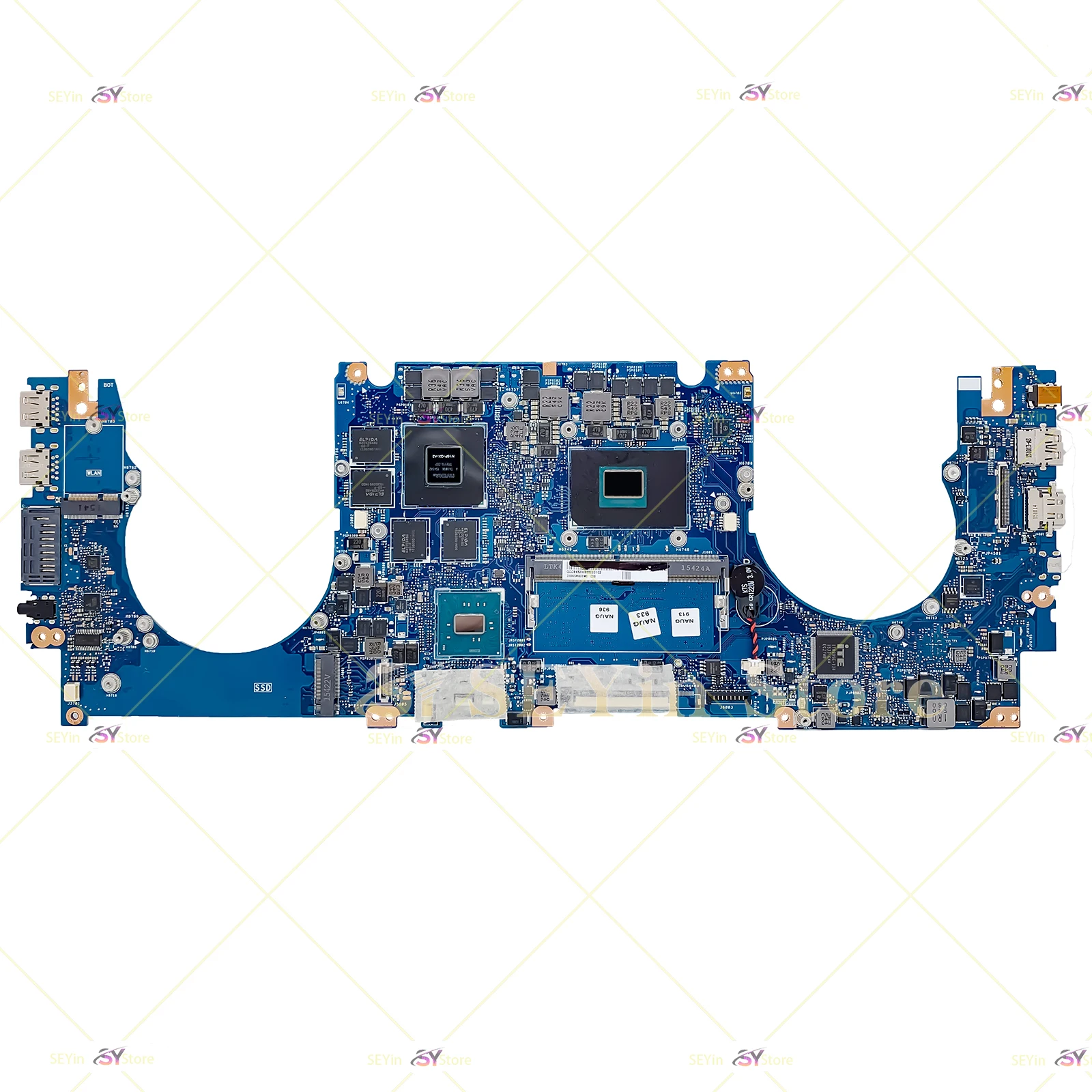 G501V Mainboard For ASUS G501VW N501V N501VW UX501V UX501VW G60VW Motherboard I7-6700HQ 8G-RAM GTX960M-2G/4G