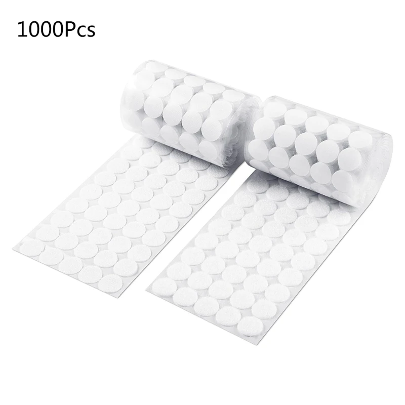 Set of 100 Practical Self Adhesive Dot Craft Supplies Double Adhesive Tape Dot White Sticker Convenient Fasteners