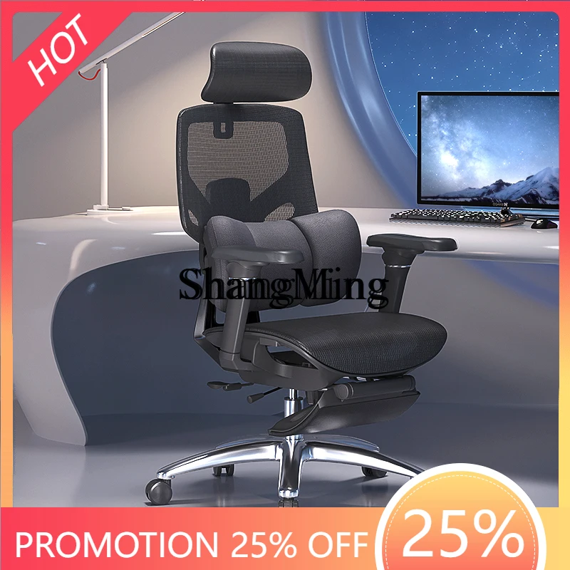 

ZYY exquisite new modern ergonomic chair home comfort sedentary computer office chair can lie down and lift