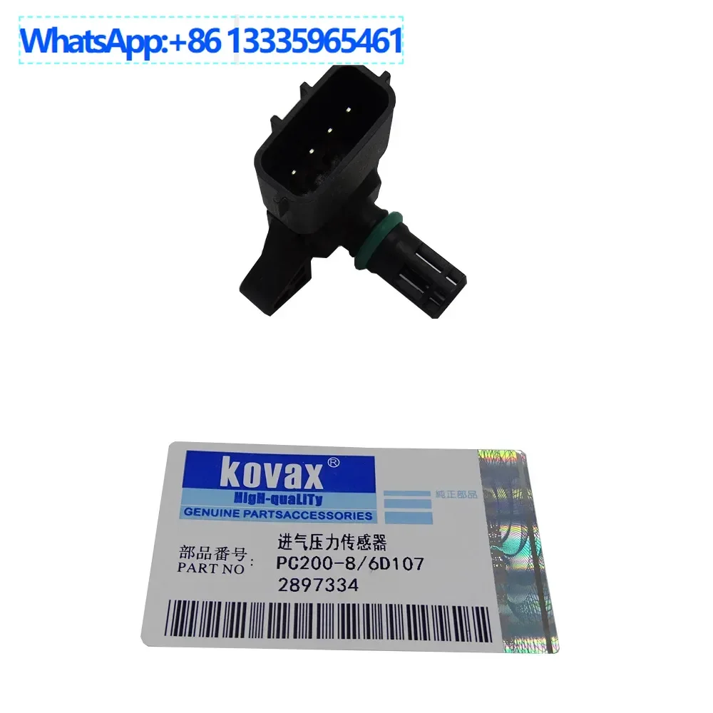 

Intake Pressure Sensor Accessories PC200-8/6D107 2897334 Construction Machinery Parts