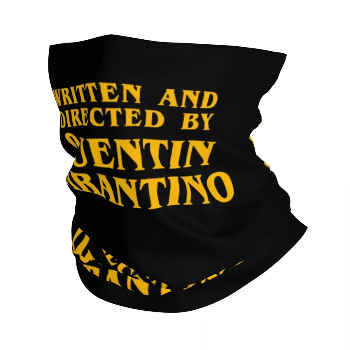 Quentin Tarantino Bandana Neck Warmer Women Men Winter Ski Tube Scarf Gaiter Pulp Fiction Bill Movie Face Cover