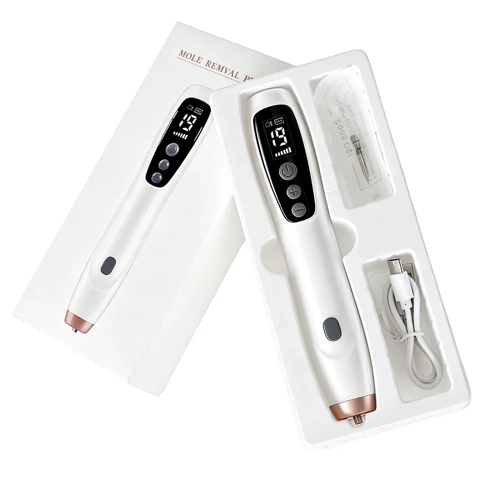 Professionelles 9-Stufen-LCD-Display Fibroblast-Plasma-Pen Augenlidstraffung Hautflecken-Entferner Muttermale Warzenentferner Schönheitsgerät für Zuhause – Detail 31