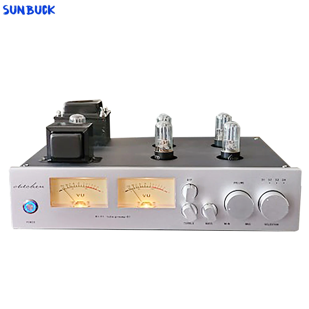 Sunbuck Laochen C1 6H8C CV181SE Tube Preamp HIFI Tube Preamplifier Power Amplifier Audio