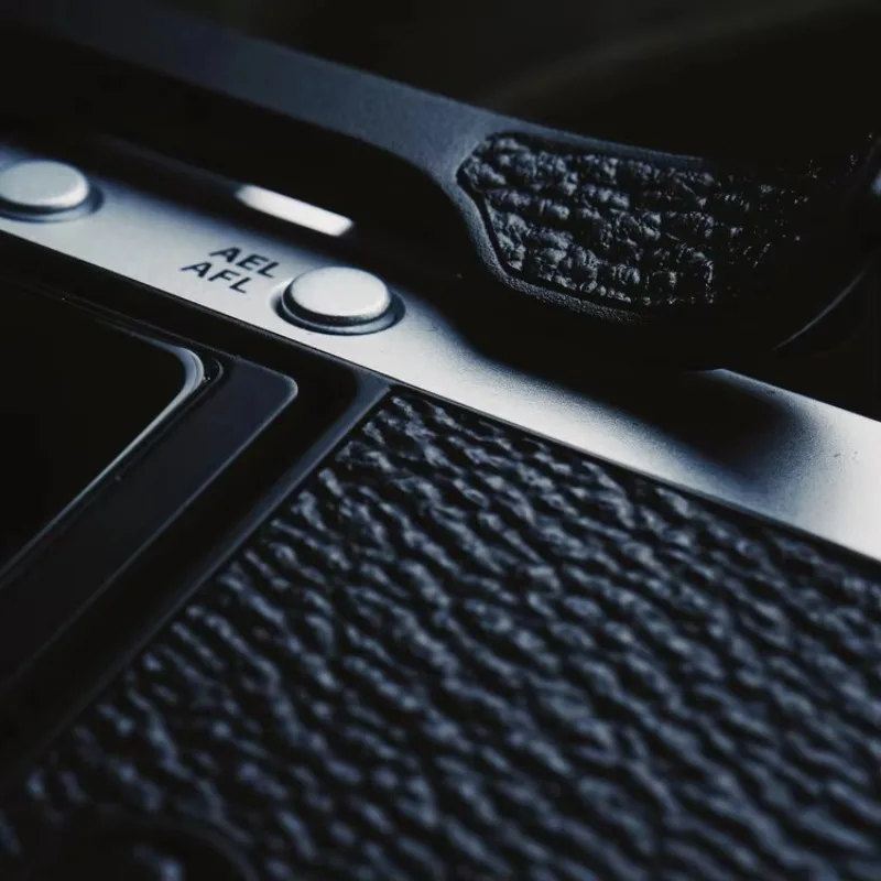 Дизайн для Fujifilm XE4, алюминиевая подставка для большого пальца, ручка для большого пальца с кожаной наклейкой, чехол для горячего башмака