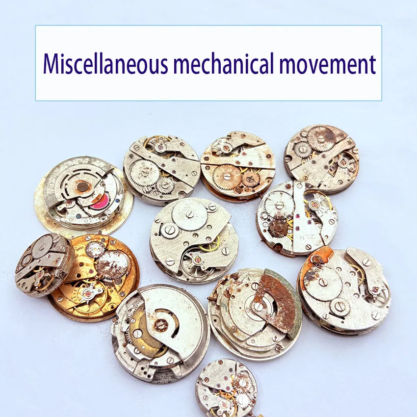 Watch Accessories Steampunk DIY Mechanical Watch Movement Miscellaneous Movement Mechanical Movement（10pcs）