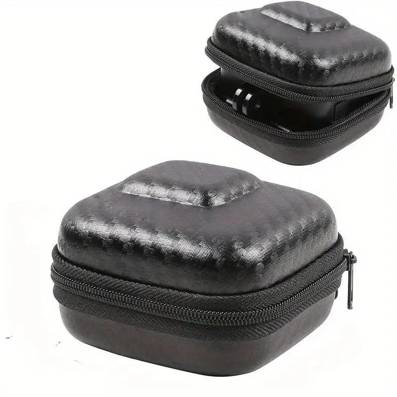 Black Carrying Case Precise Mold Opening Carrying Case for Action 6 Camera Storage Bag Dustproof for DJI Osmo Action AKASO