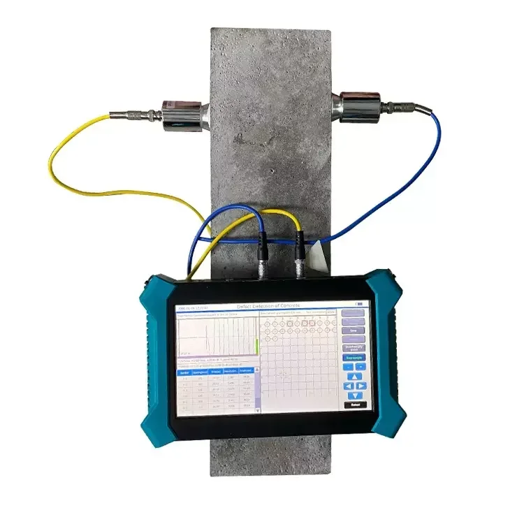 Concrete Tester Flaw Detector Ultrasonic Pulse Velocity For Concrete