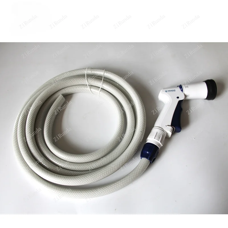 Wasserrohr-Rahmenschlauch-Set, handgefertigte Blumenbewässerung, Autowaschanlage mit Rädern