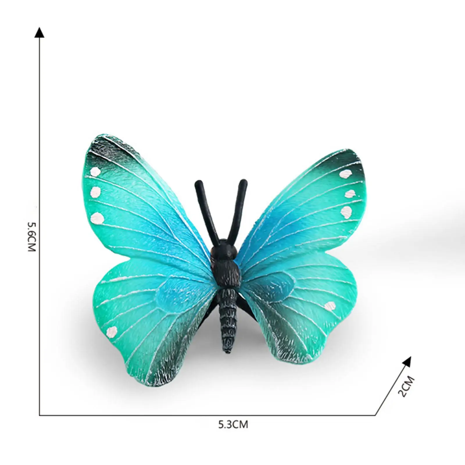 Миниатюрная детская игрушка-бабочка, Когнитивная игрушка для двора, гостиной, сада