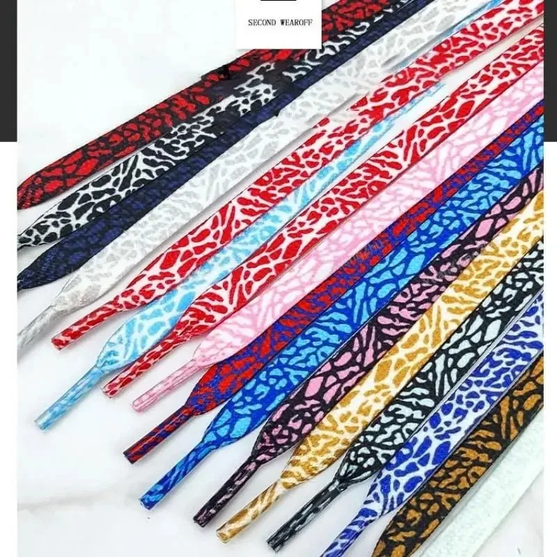 Flat shoes   shoelaces Rubber Band for Sports Shoes Burst texture  Laces Canvas shoes casual shoelaces Shoe accessorie