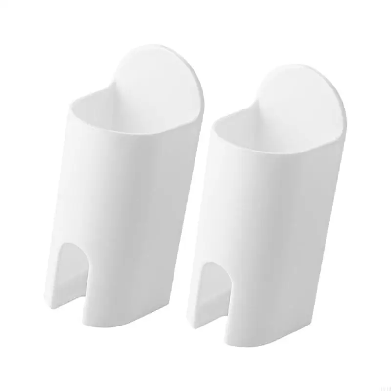 2025 New Bathroom Toothbrush Organizers Adhesive Installation Plastic Holder Waterproof Designs for Electric Brushes Space