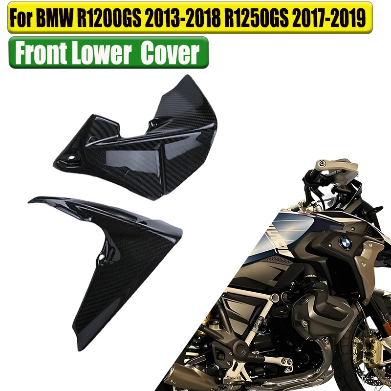 

For BMW R1200GS 2013-2018 R1250GS 20172018 2019 100% Full Carbon Fiber Front Lower Cover Fairing Kit Motorcycle Accessories