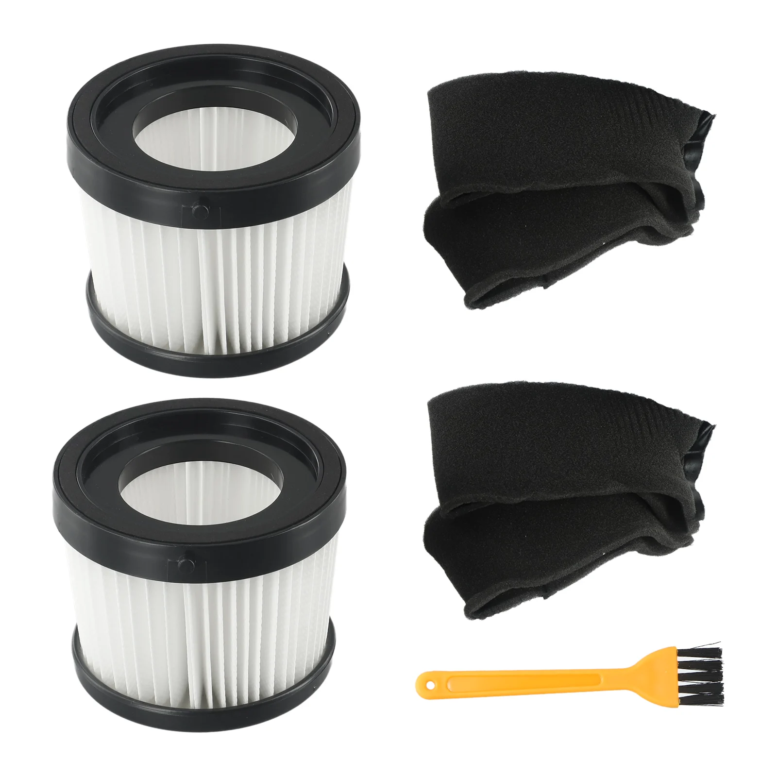 1 Set Washable Reusable Vacuum Cleaners Filters Foam Sleeve Filters With Brush For DCV501HB 20V Cordless Vacuum Cleaner Parts