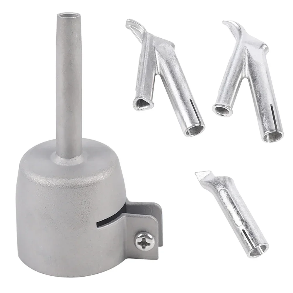 

%a Titanium Alloy Welding Mouth Speed Weld Tip Welder Silver Nozzle Tool Plastic Hot Air Standard 4pcs/Set