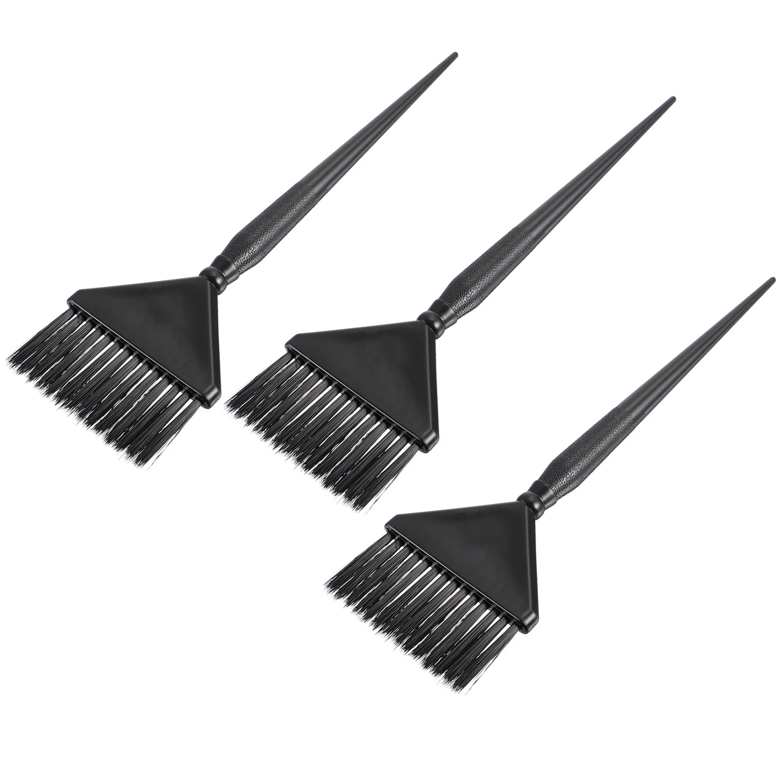 3pcs Hair Dye High-Quality Pc Material Salon Tinting Tool For Even Color Application Hair Coloring Brush Set Durable Dyeing