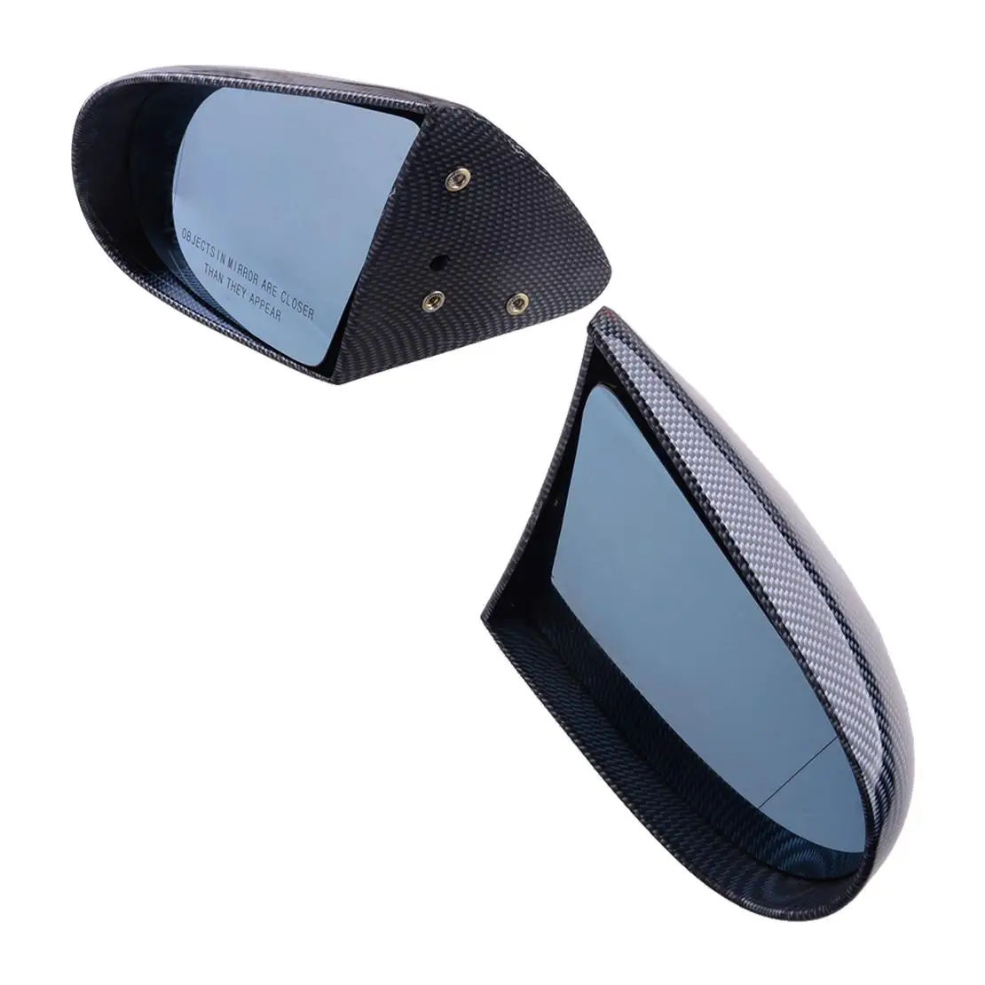 

1 пара боковых зеркал заднего вида из углеродного волокна, ручное зеркало, подходит для Honda Civic EK 4DR 1996 1997 1998 1999 2000