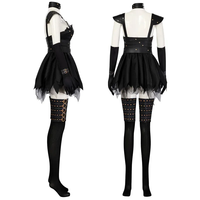 أزياء تنكرية لفيلم إدوارد سكيسورهاندز للبالغين لحفلات الهالوين فستان عالي الجودة للنساء؛ 2'a، 6.h؛ 8'v،