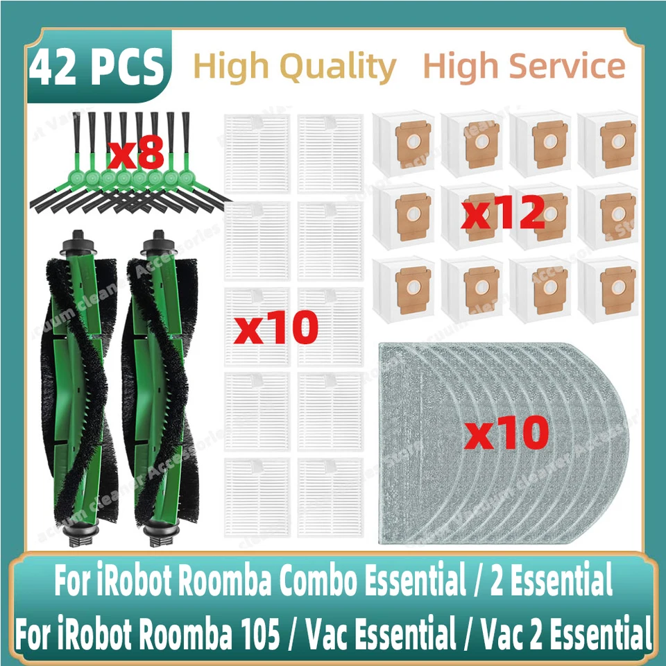 Compatible For iRobot Roomba 105 Combo, Roomba Combo Essential / 2