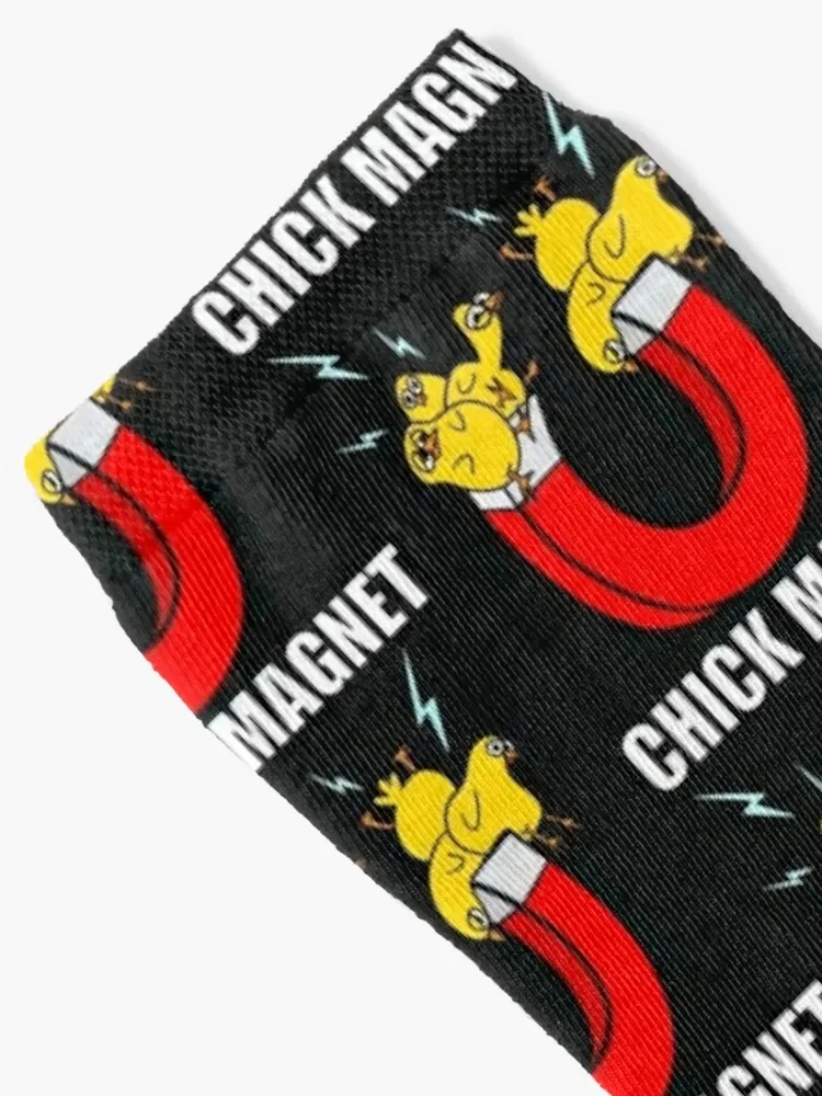 Chick Magnet Socks cartoon winter gifts Men Socks Luxury Brand Women's