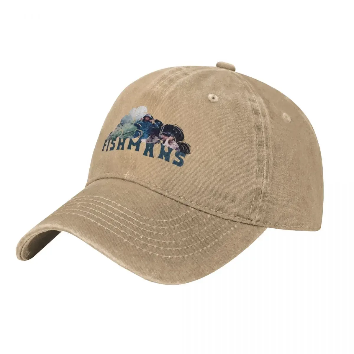 

Fishmans Cloud - Blue Text Baseball Cap Snap Back Hat Cosplay New In The Hat fun hats Women's Men's