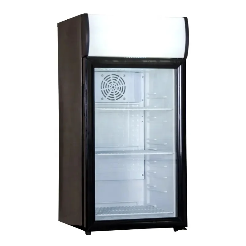 #Small Refrigerator 80 Liter Hotel Mini Bar Fridge Portable for Home*