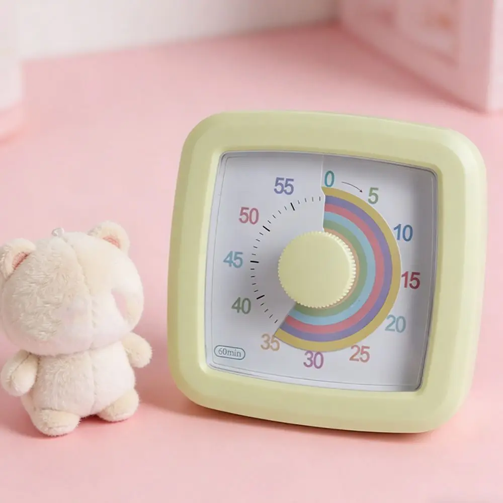 Macroon Color Visual Timer Clock Visual Display Countdown Timer Time Management Tool Digital Clock Self Discipline Device