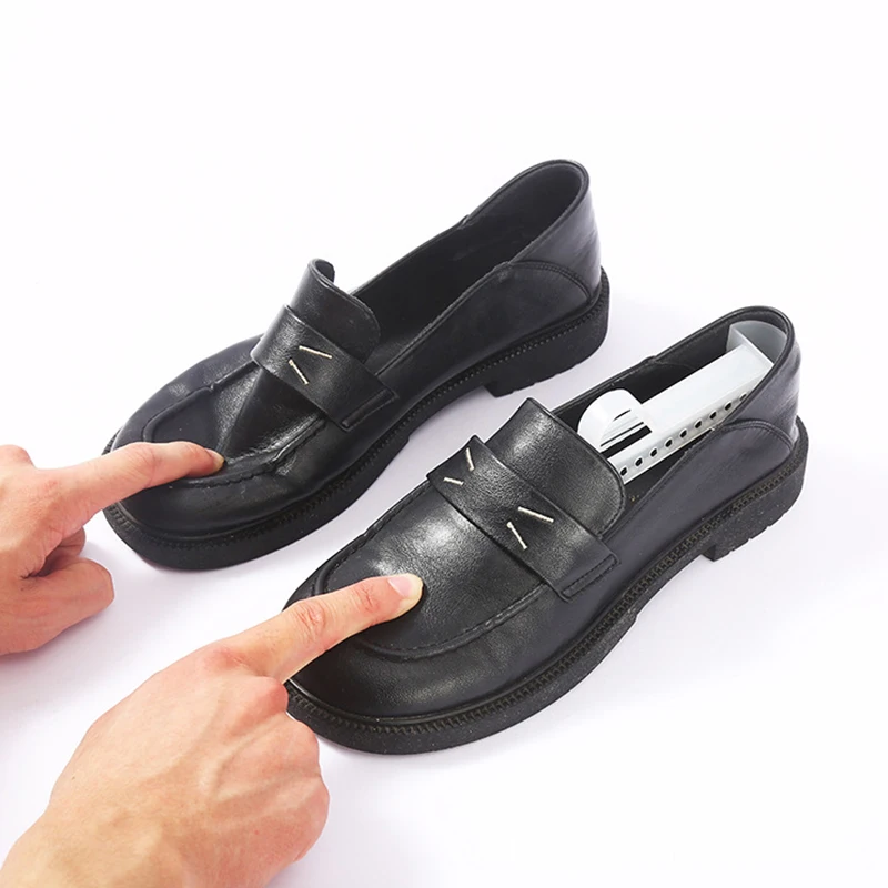 1 Pair Men Women Adjustable Plastic Shoe Stretcher Boot Support New Shoe Tree Prevent The Crease Wrinkle Deformat Shoe Expander