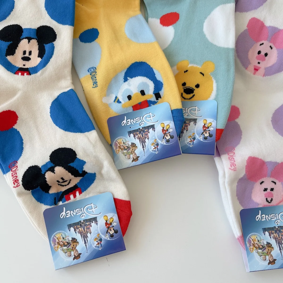 2023 Disney Neue Kawaii Frauen Socken Japanische Mode Cartoon Niedlichen Socken Mickey Minnie Daisy Donald Baumwolle Harajuku Lustige Socken