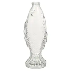 Vase Glass Flower Fish Vases Centerpiece Table Plant Floral Holder Decorative Pot Wedding Crystal Bud Shaped Container Bottles