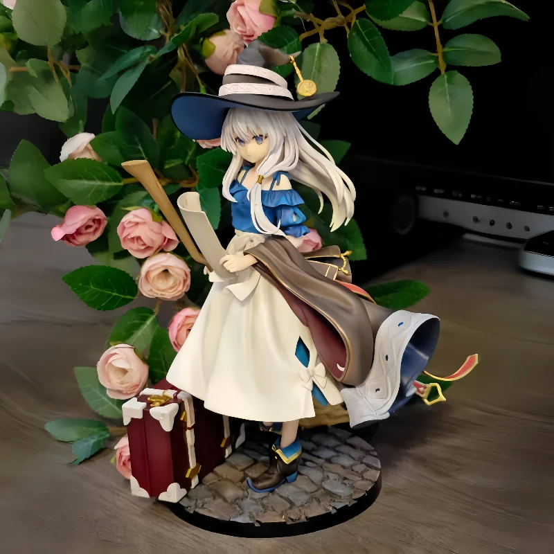 

Elaina Anime Figure Wandering Witch Elaina Ornamental Figurine The Firmament Of Early Summer Model Collection Decor Toy Gifts